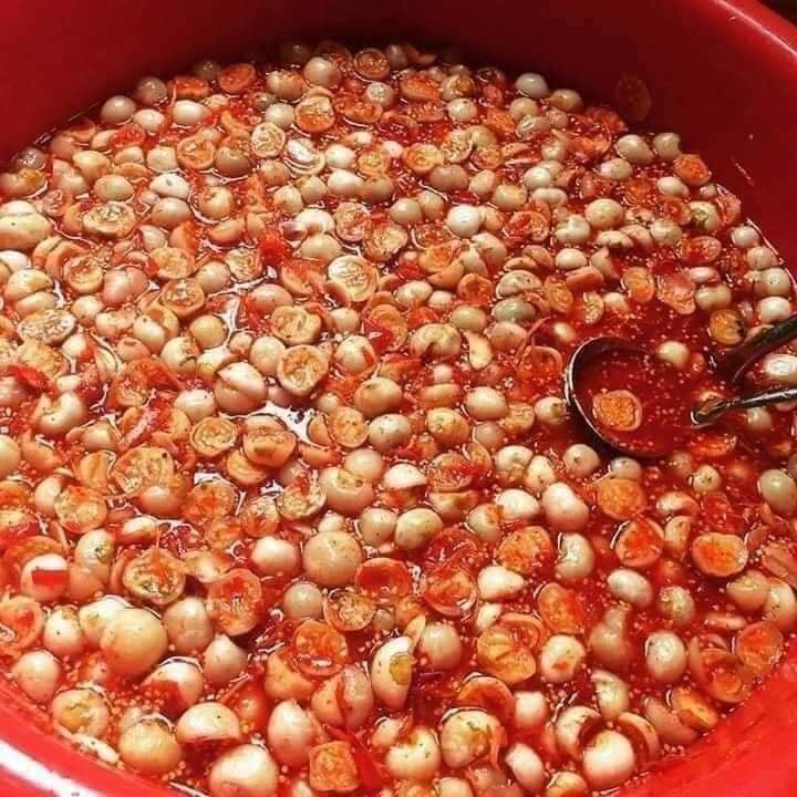 1 hu 700-800g cà pháo ngâm chua ngọt, cà pháo muối chua ngọt, cà pháo chay, giai giòn rụp rụp, Khô Ông Chín