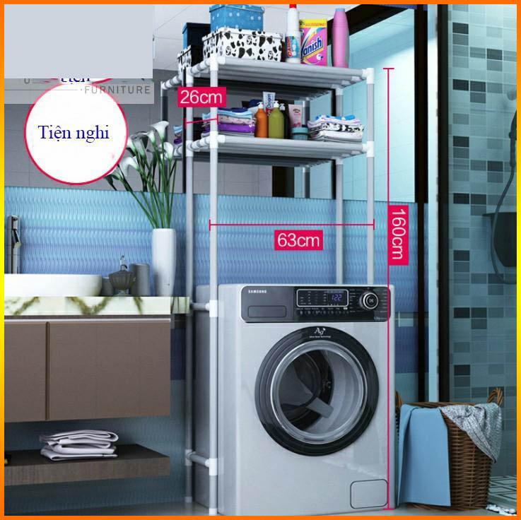 Kệ để đồ nhà tắm- kệ để đồ trên máy giặt, bồn cầu tiết kiệm không gian và thẩm mỹ- Kệ để đồ trên toilet, máy giặt