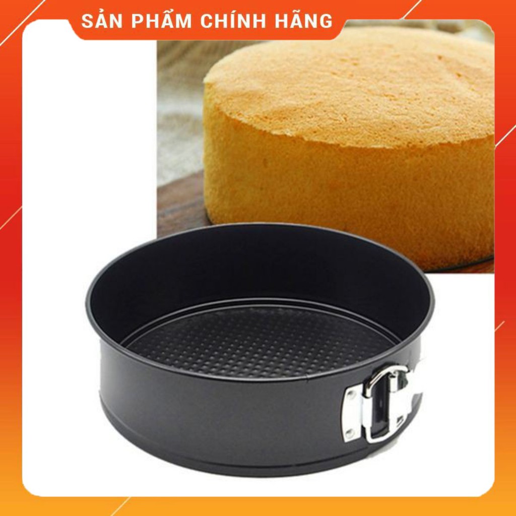 Khuôn tròn spring form đế rời có khóa 18cm