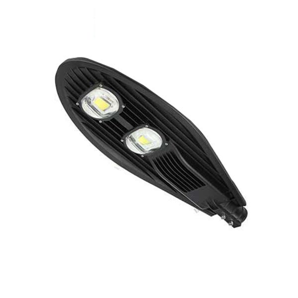 Đèn đường 100w hình chiếc lá thân đen siêu sáng, tiết kiệm điện LEDCOM