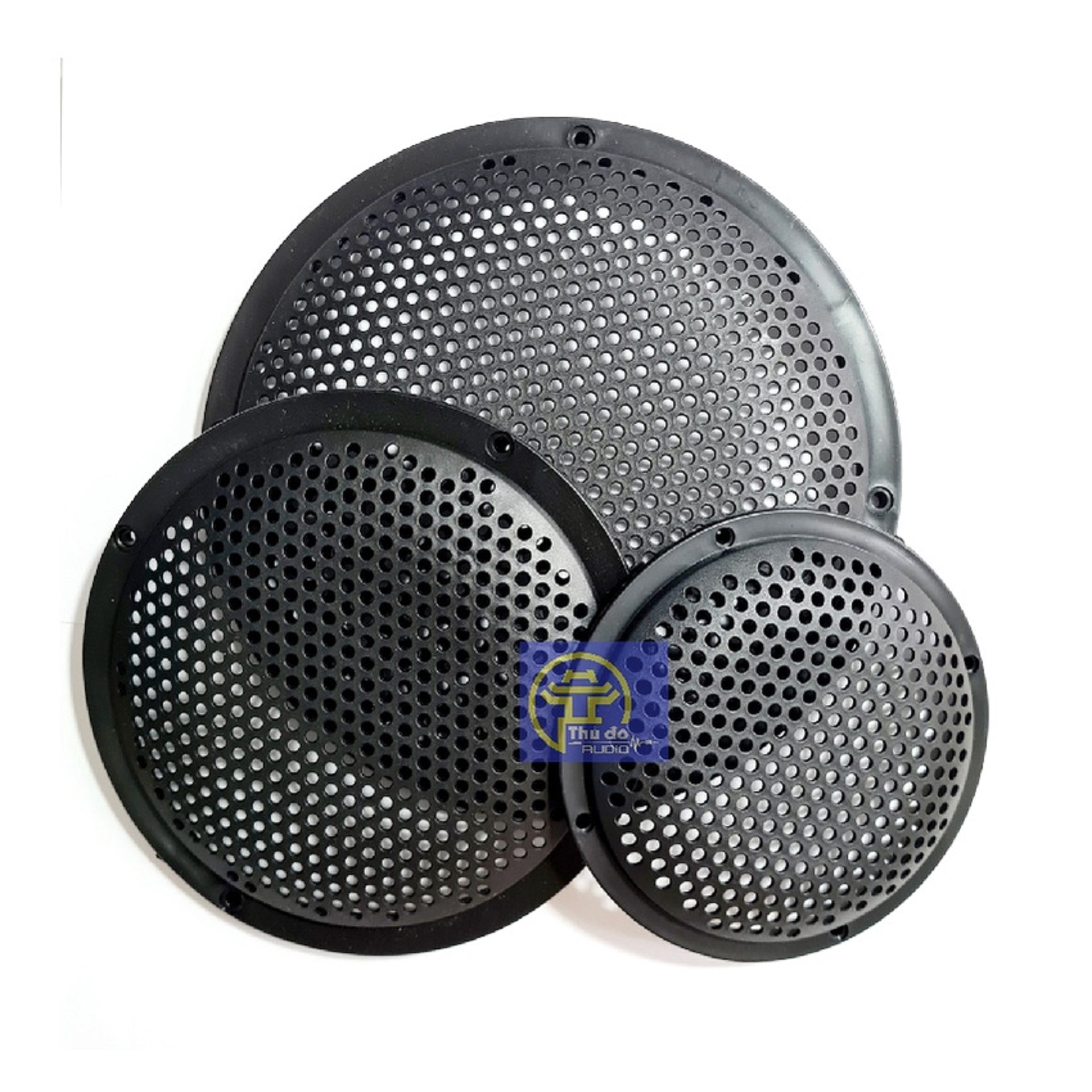 Màng lưới bảo vệ loa bass chất liệu thép chống nhiễu kích thước 5in, 6in, 8in, 10in Ê căng loa