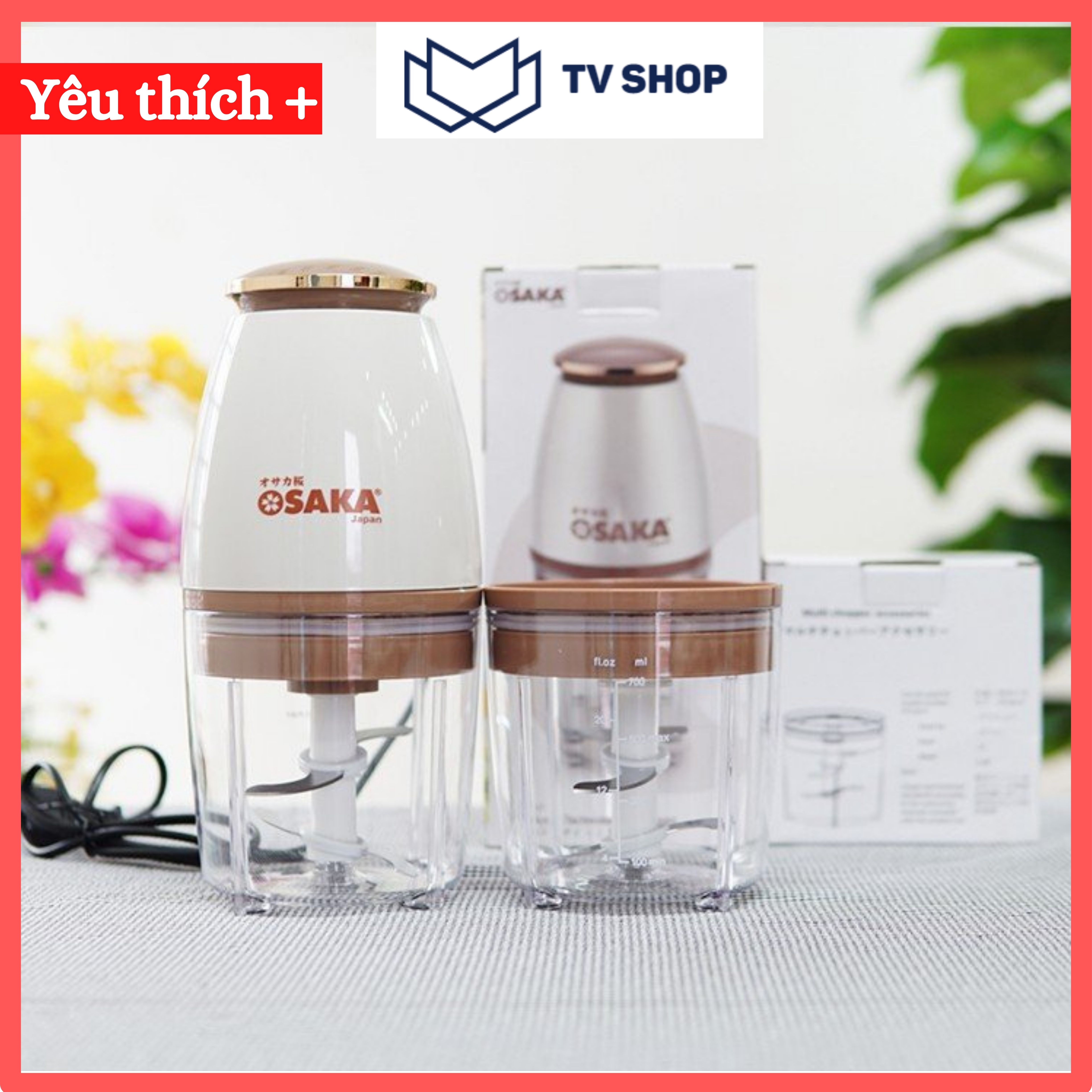 Máy say đa năng Osaka Nhật Bản, say sinh tố say thịt say đá hoa quả - giá rẻ