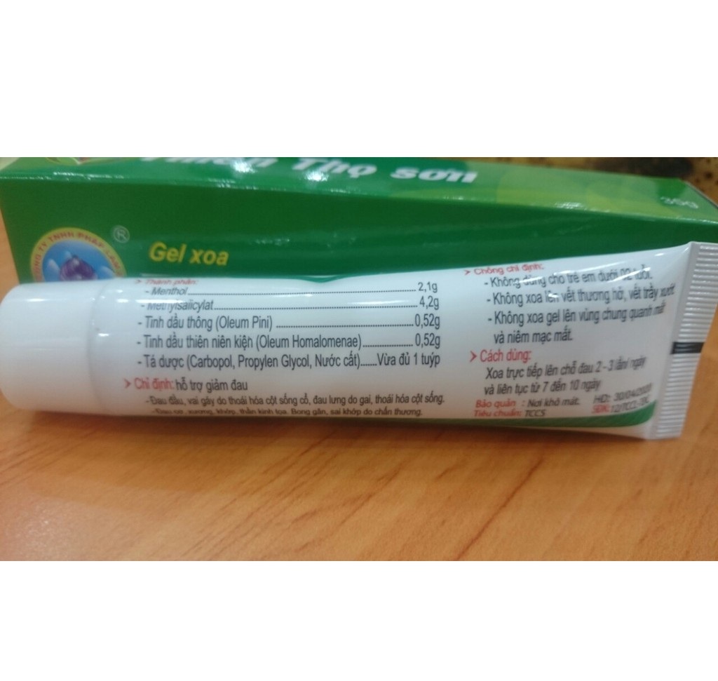 Gel xoa bop Thiên Thọ Sơn