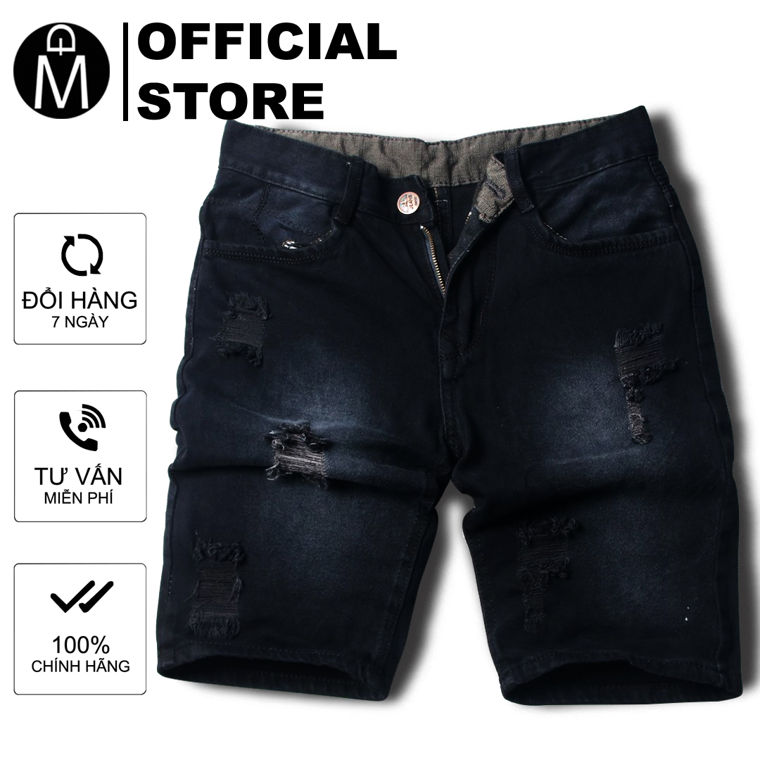 Quần short jean nam MĐ Q417 nhiều màu, vải tốt