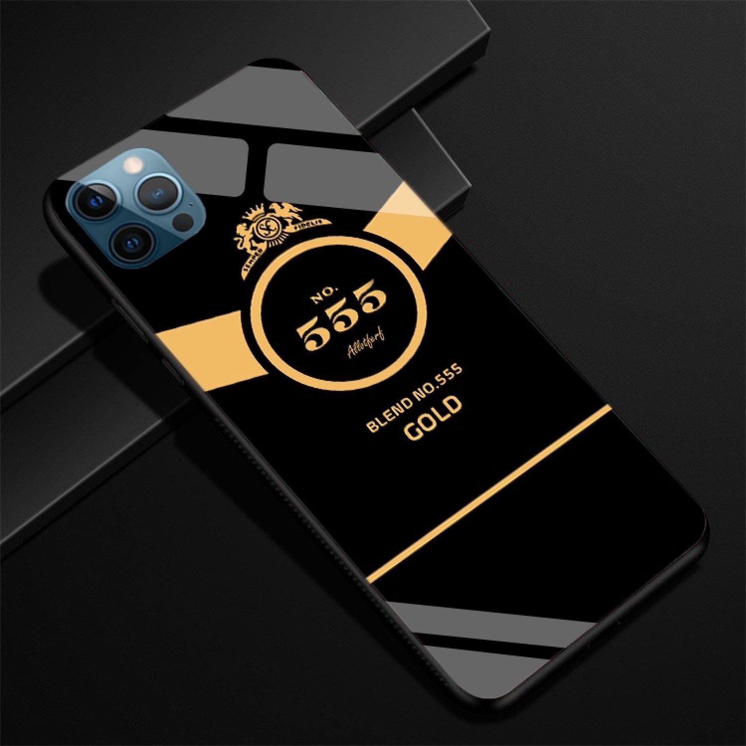 Ốp iρhone 12, 12 Pro, 12 Promax Lưng Kính Cường Lực, In Hình 3D, Thiết Kế Độc Quyền
