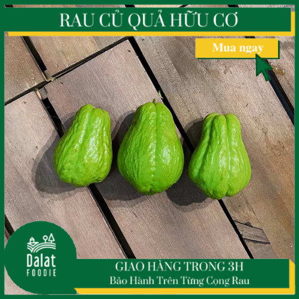 Rau củ quả hữu cơ - su su 300g -