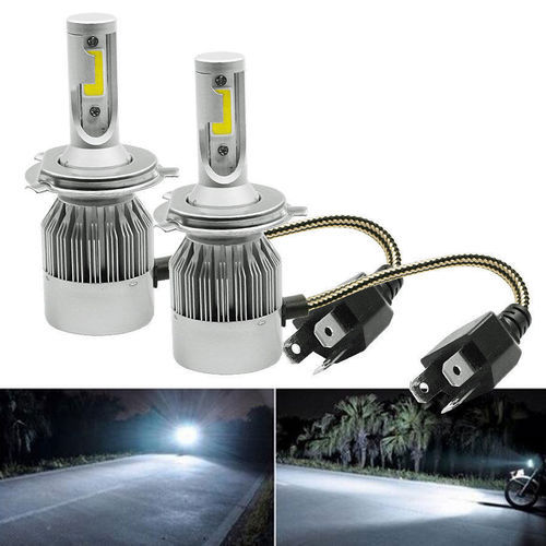 ĐÈN PHA LED Ô TÔ XE MÁY NHẬT BẢN SIÊU SÁNG. CÔNG SUẤT 36W ĐỘ SÁNG 3800LM/ BÓNG. ÁNH SÁNG TRẮNG 6000K