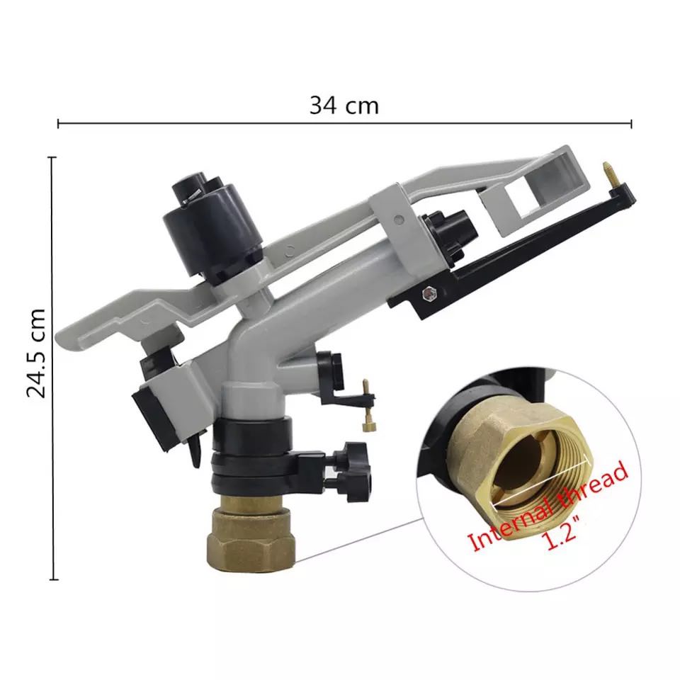 Béc phun mưa tưới cây bán kính lớn AY-1030B chân ren 42mm