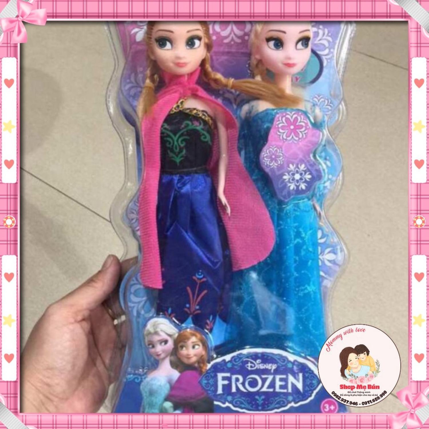 Búp bê elsa và anna