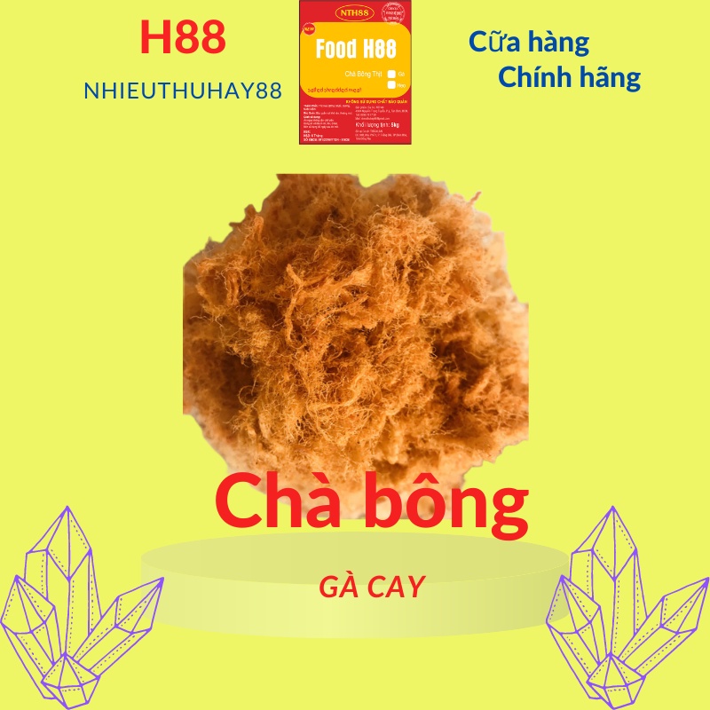 Chà bông cay ớt tươi ruốc cay đặc biệt, chà bông làm bánh cao cấp Sài Thành / nhieuthuhay88 2022