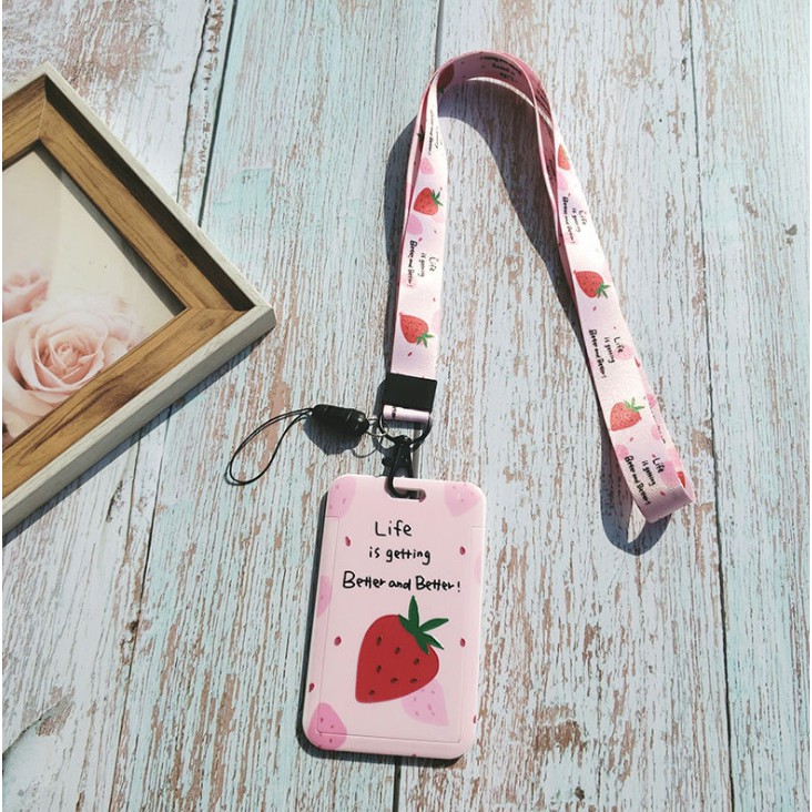 Dây Đeo Thẻ Học Sinh, Dây Đeo Thẻ Dọc Cho Sinh Viên - Học Sinh