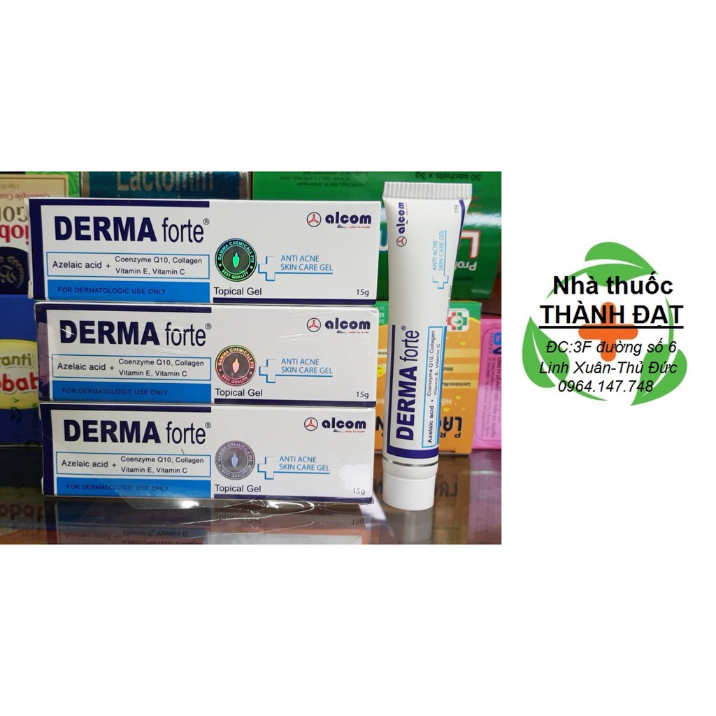 gel  mụn thâm DERMAFORTE