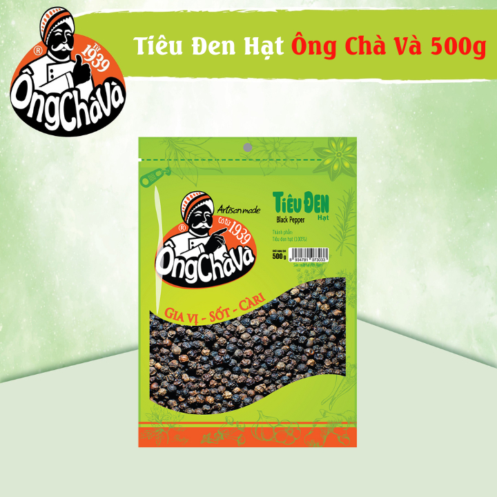Tiêu đen hạt ông chà và 500g