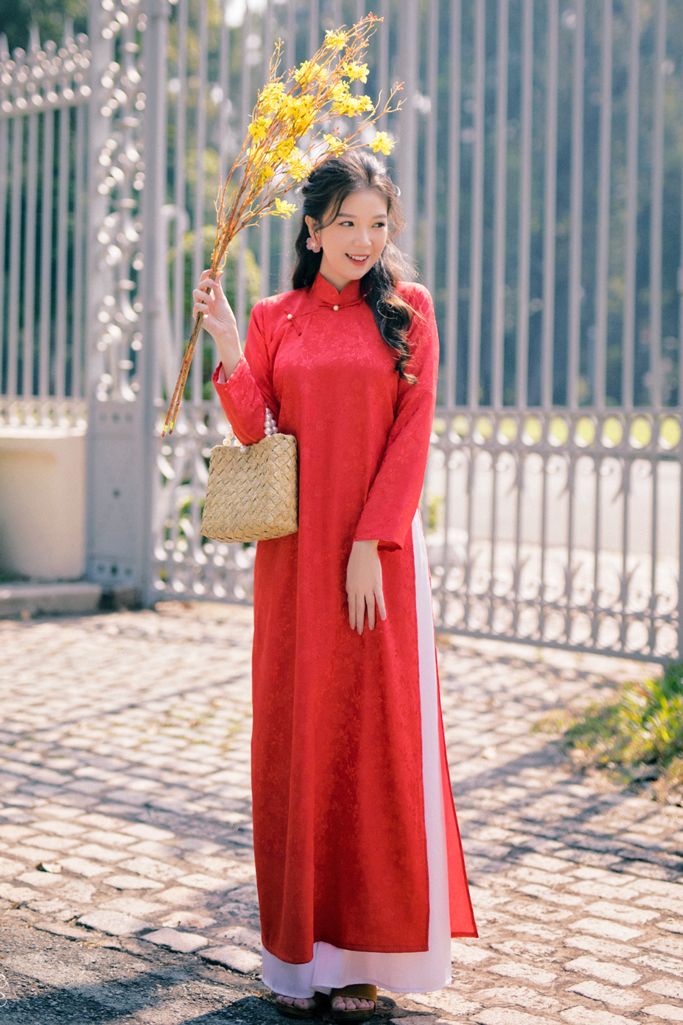 Sumire store áo dài kiểu xưa xuân thời - 07 màu