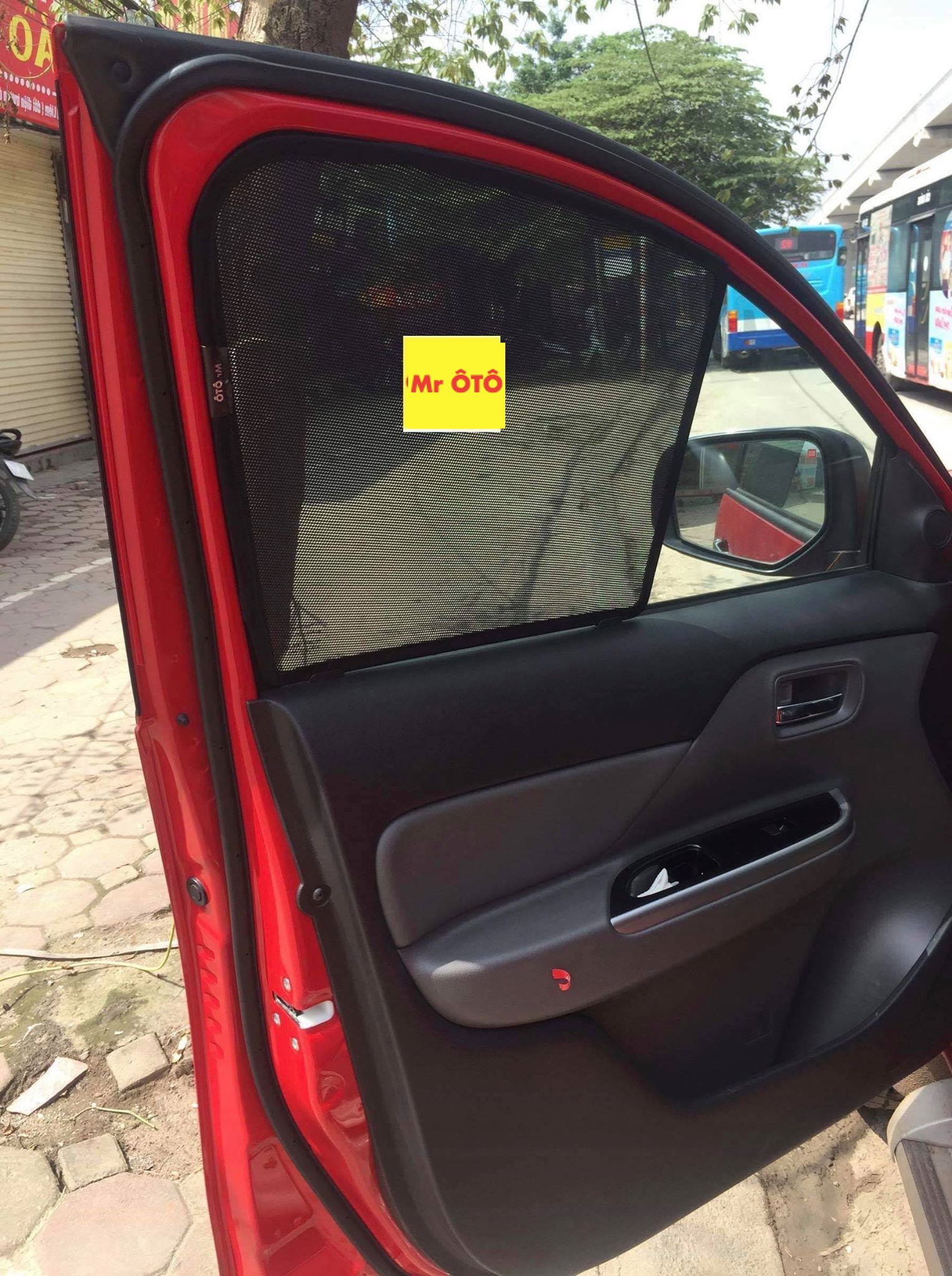 Rèm Che Nắng Xe Mitsubishi Triton 2015-2018 Mr OTO Loại 1 Tấm che nắng xe oto