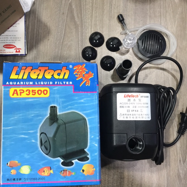 Máy bơm hồ cá lifetech ap3500