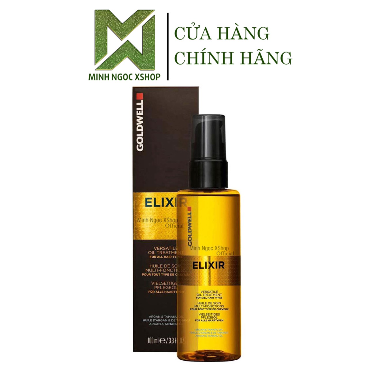Tinh dầu dưỡng tóc Goldwell Elixir 100ml chính hãng