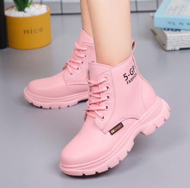 Giày bốt bé gái, giày cao cổ bé gái - Mẫu mới nhất HQ76