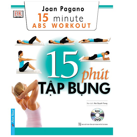 Sách - sách lò xo - 15 phút tập bụng