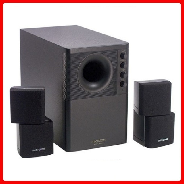 Loa vi tính microlab x2/2.1 loa cao cấp - hàng chính hãng bh 12 tháng