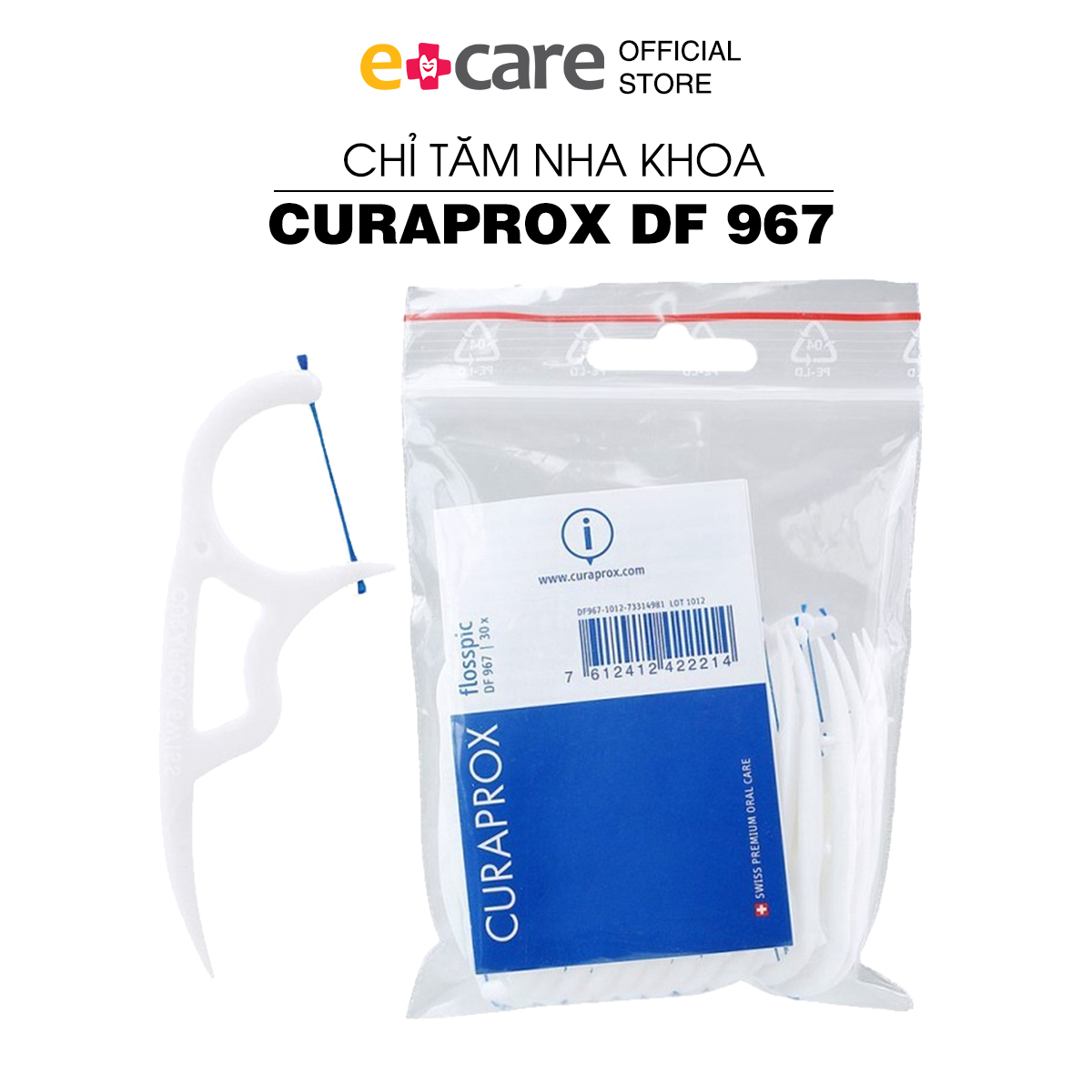 Chỉ tăm nha khoa curaprox df 967