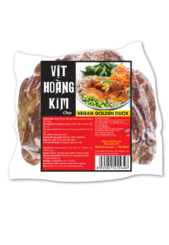 Vịt chay hoàng kim chay âu lạc 200g
