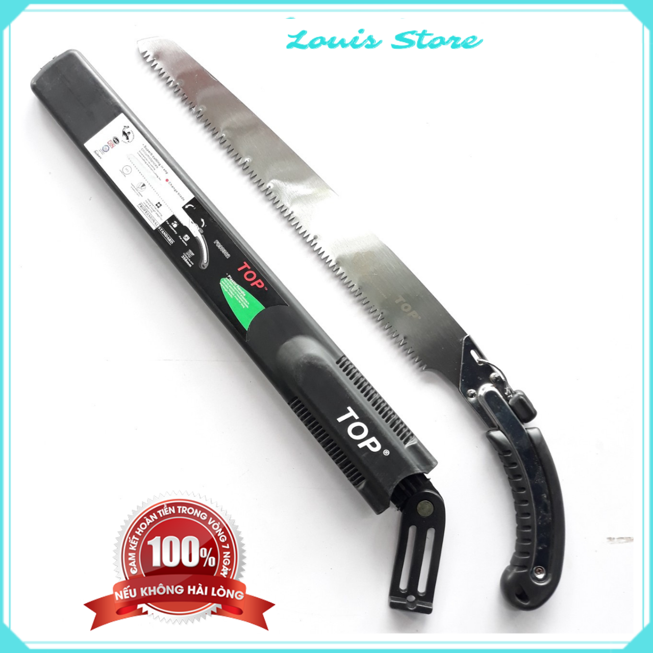Cưa gỗ cầm tay top hd cao cấp 350mm đài loan có hộp đựng, cưa tay lưỡi thép, cưa cắt gỗ cầm tay