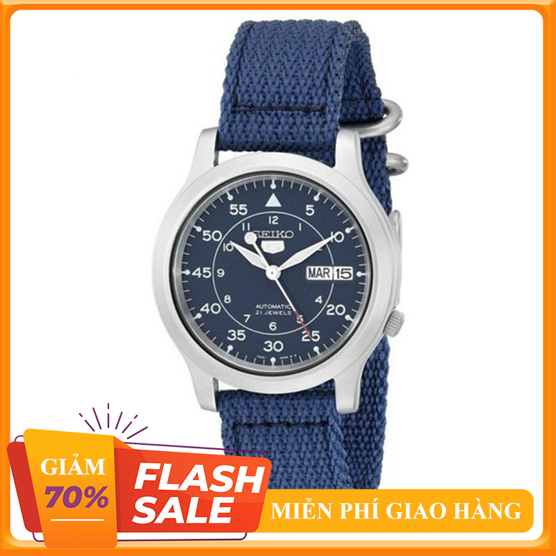 Đồng hồ nam seiko 5 quân đội automatic japan + thẻ bảo hành