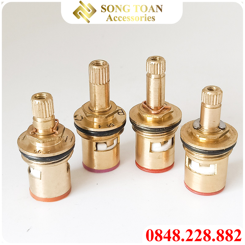 Lõi vòi nước, Lõi vòi nước lạnh, ti ruột ốc vòi nước đồng thau