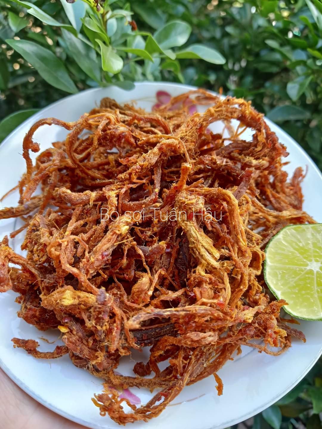 250 gr khô bò xé sợi thơm ngon đậm vị - tuấn hậu food