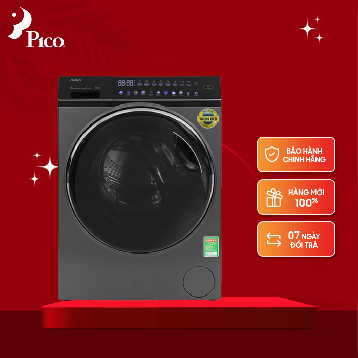 Máy giặt Aqua AQD-DDW1000J.BK 10kg DD AI Smart Wash