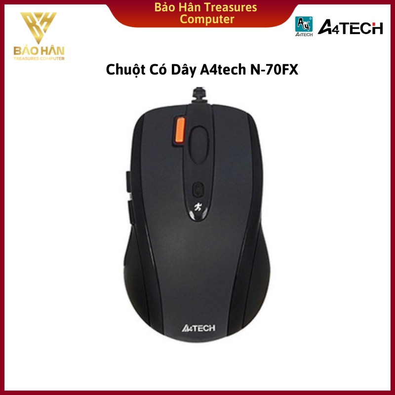 Chuột có dây chuyên dụng a4tech n-70fx- hàng chính hãng