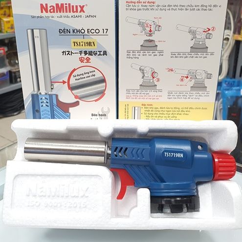 Khò gas mini namilux ts1719rn cầm tay đánh lửa tự động - đầu khò gas mini - đèn khò gas