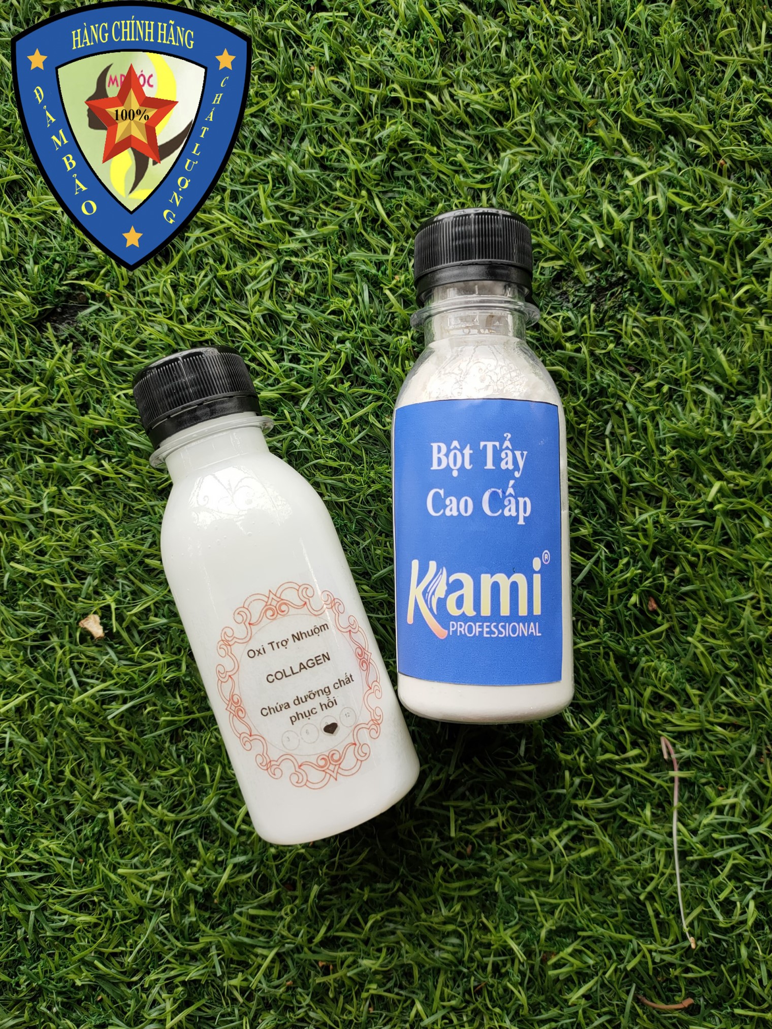Bột Tẩy Tóc Kami (chiết 100ml có kèm oxi)