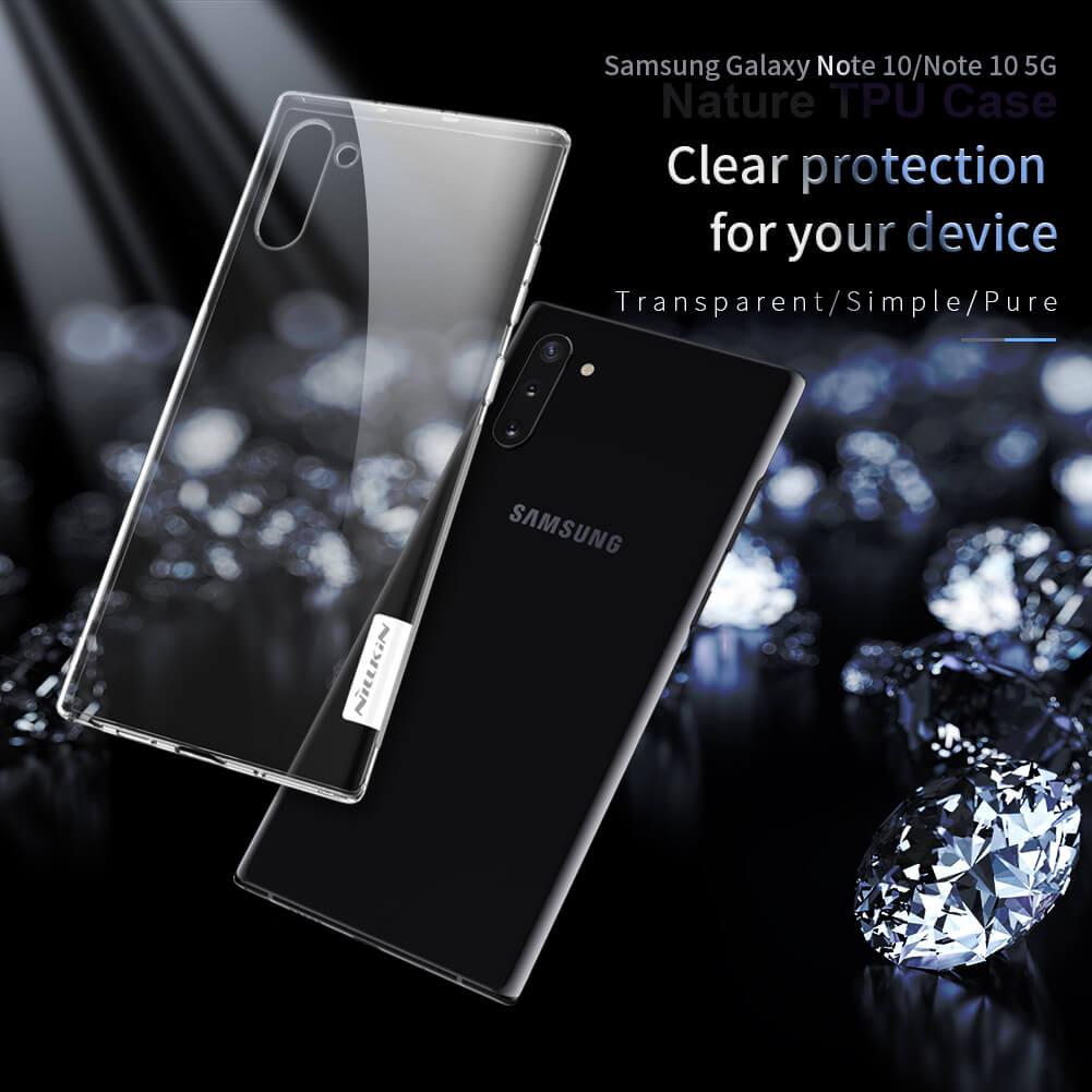 Ốp lưng Nillkin TPU Samsung Galaxy Note 10, Samsung Galaxy Note 10 5G dẻo trong cao cấp
