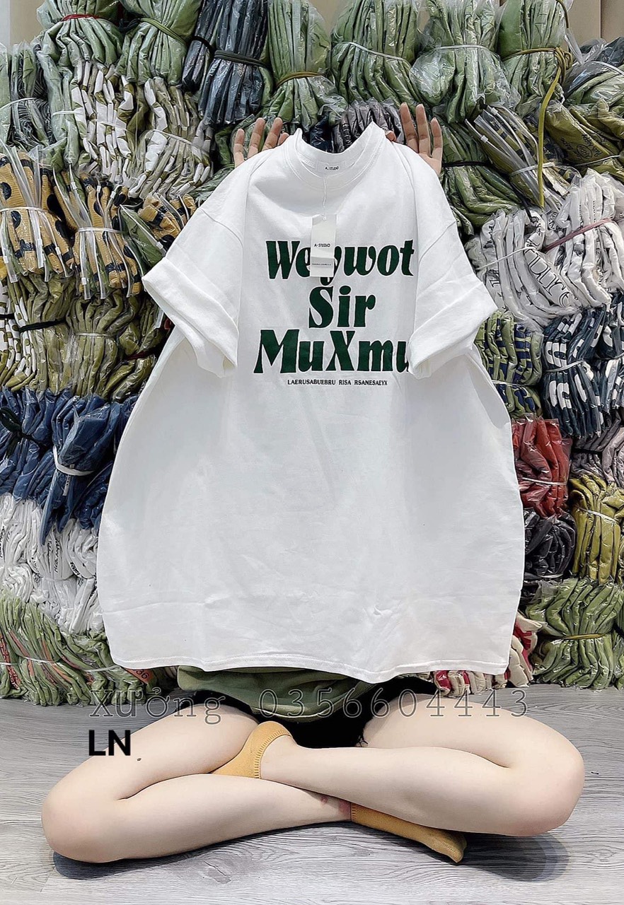 Áo thun we.wot Chất cotton ,ln