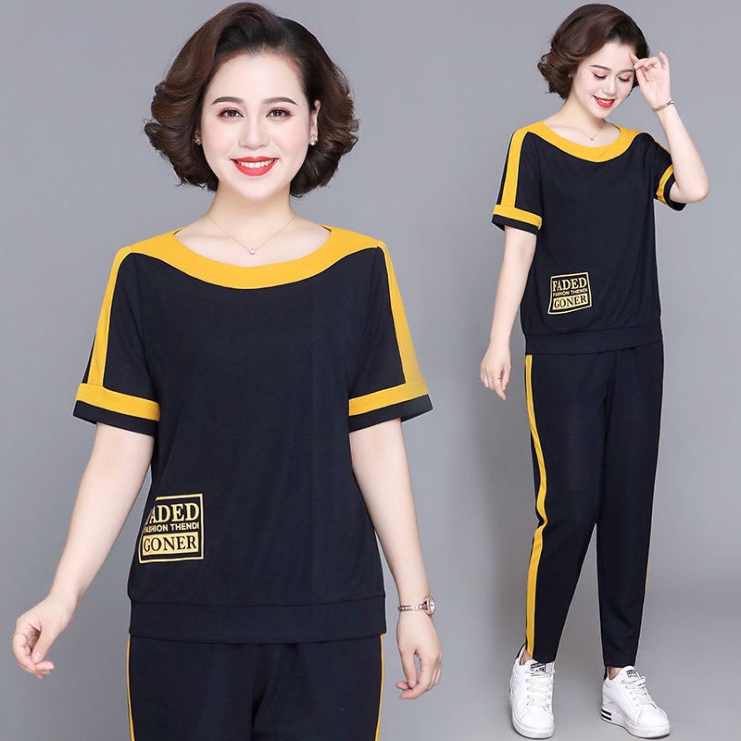 Sét đồ bộ vải cotton 100% co giãn 4 chiều. Thiết kế tinh tế và hài hòa Sp11
