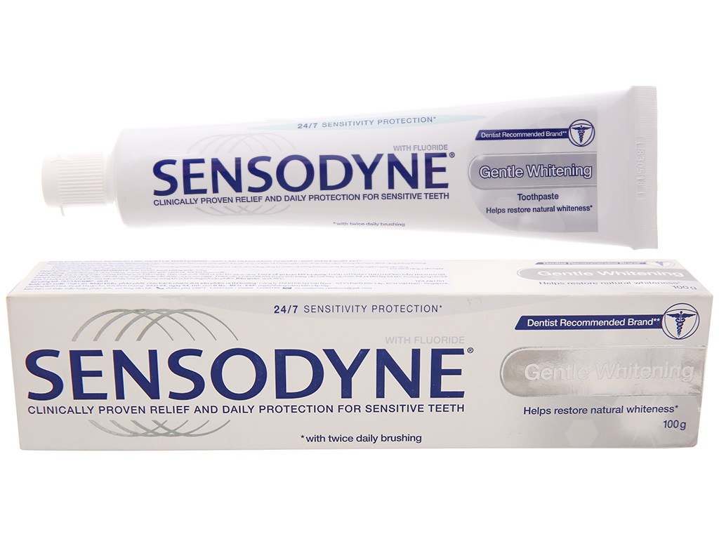 Combo 6 Tuýp Kem Đánh Răng Sensodyne 100g Extra Fresh Hàng Chuẩn Anh