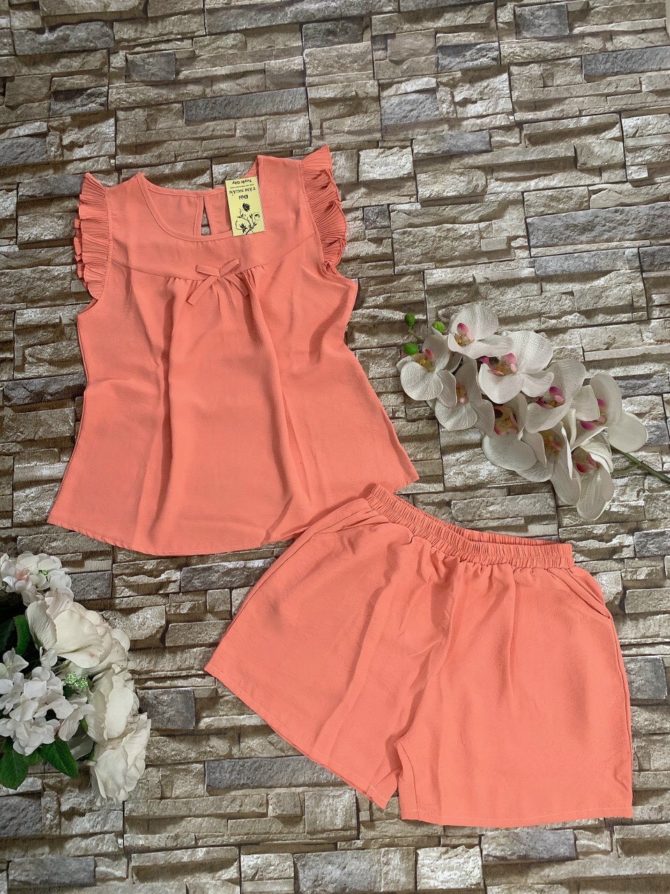 Bộ đùi vải đũi siêu xinh kp-001 ku phong shop