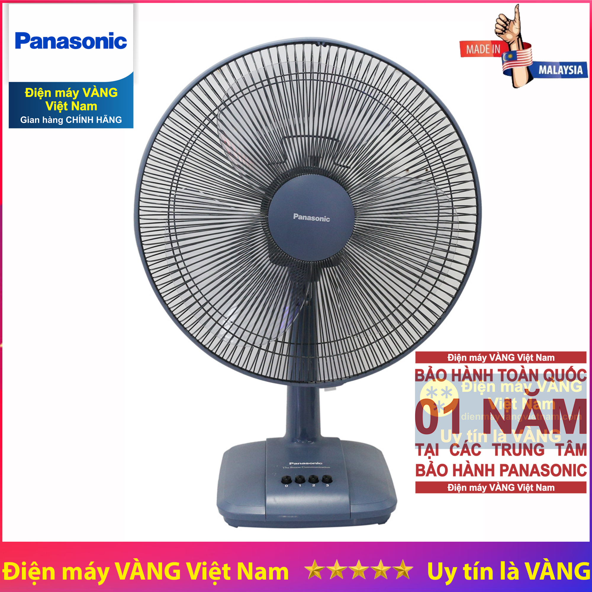 Quạt bàn panasonic f-400c
