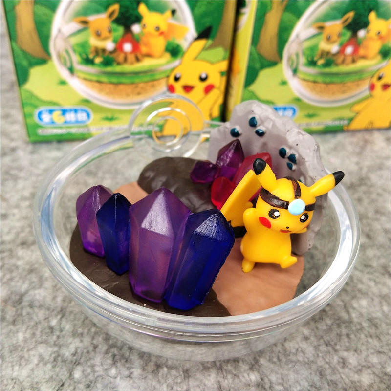 Mô hình Pokemon Terrarium Pikachu Adventures