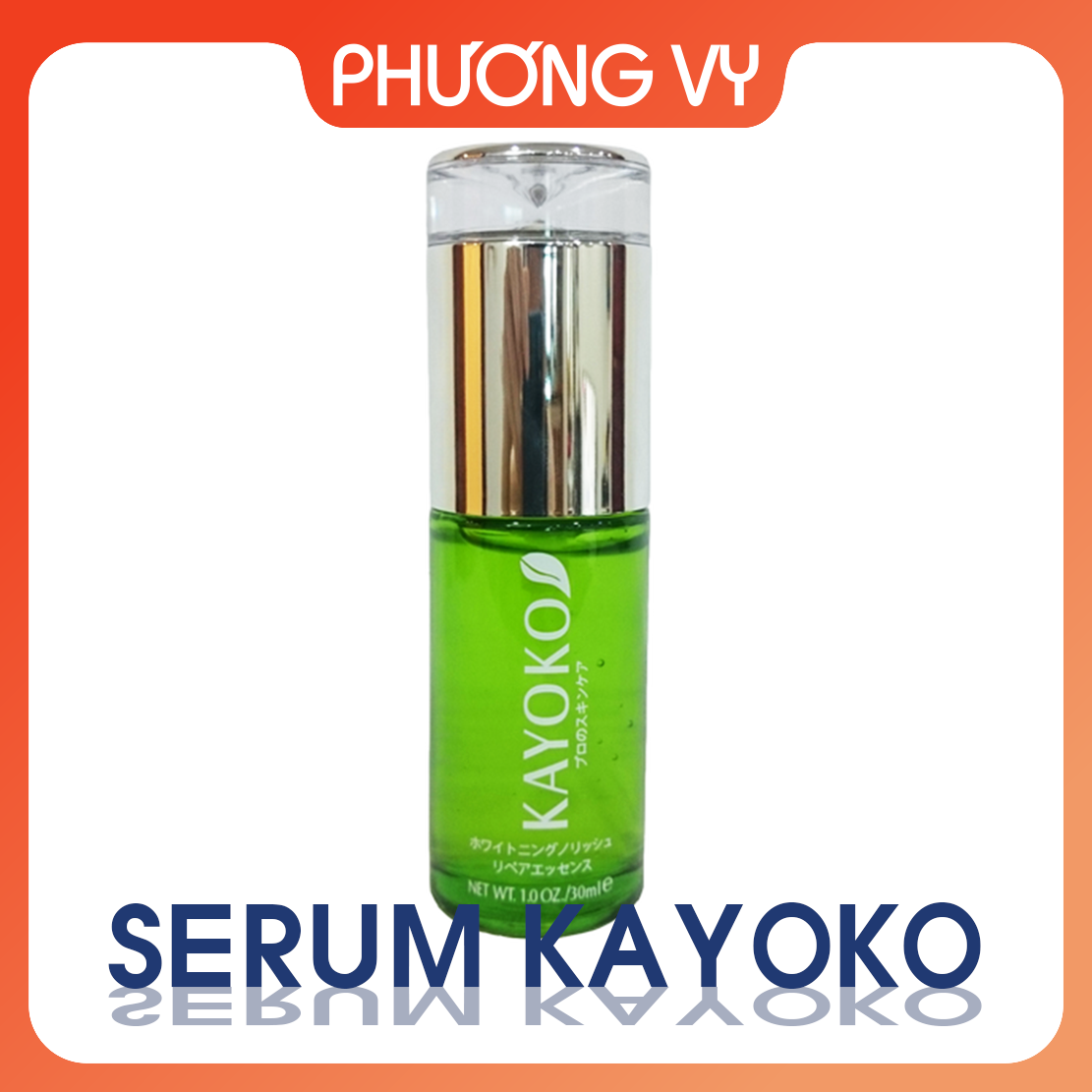 [CHÍNH HÃNG] Serum tinh chất Kayoko Xanh, giúp căng mịn da, chống nhăn và chống lão hóa da mặt Nhật Bản, mỹ phẩm Kayoko.