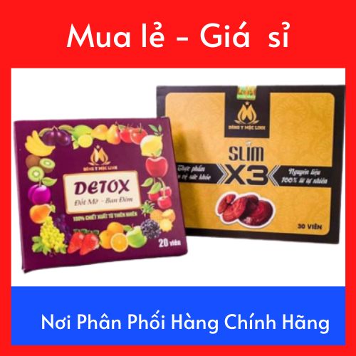 [HCM]Giảm Cân Đông Y Mộc Linh X3 - Kiểm soát cân nặng giảm mỡ tăng cơ - TS002