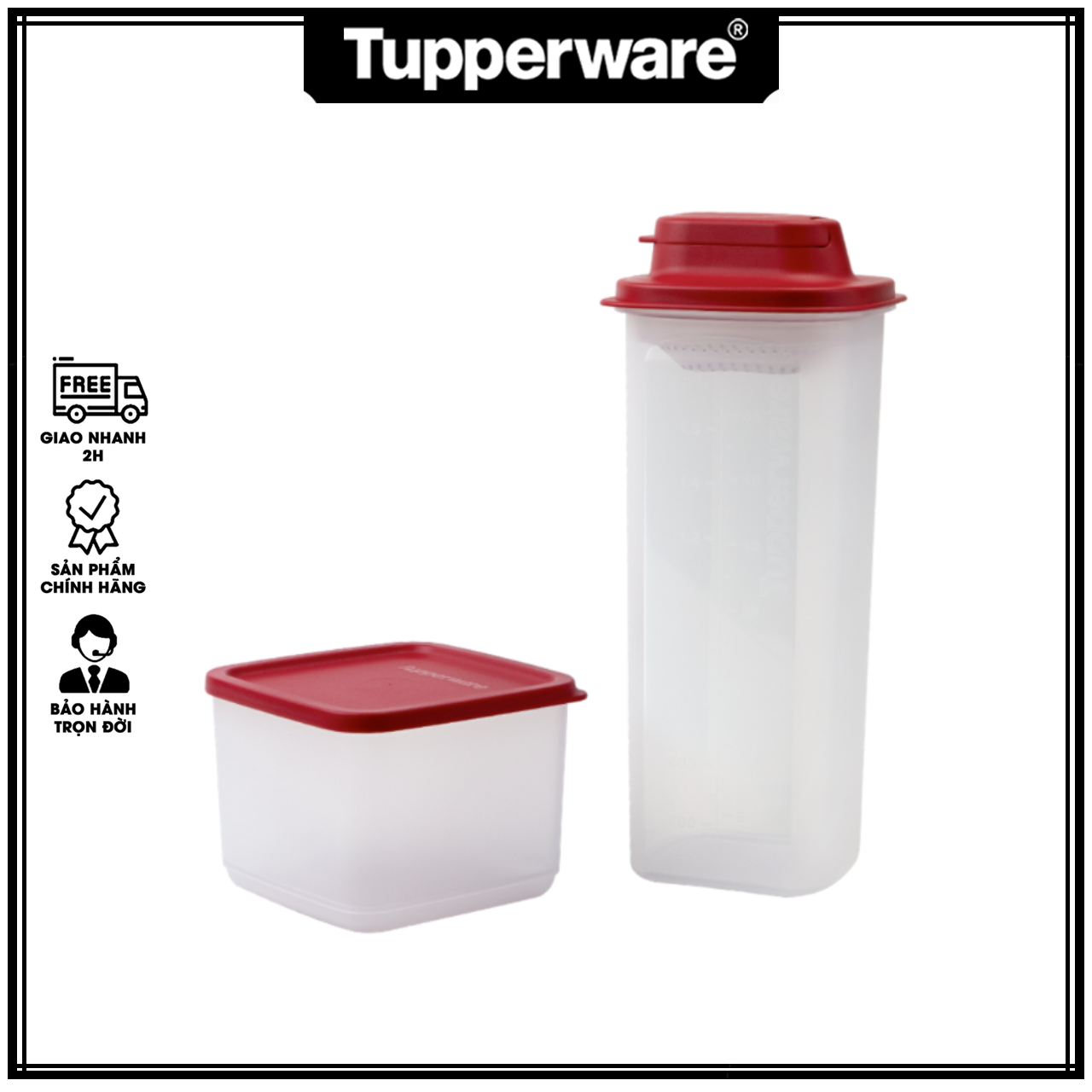 Bộ sản phẩm Memberkit Tasty Set Gen II - Tupperware