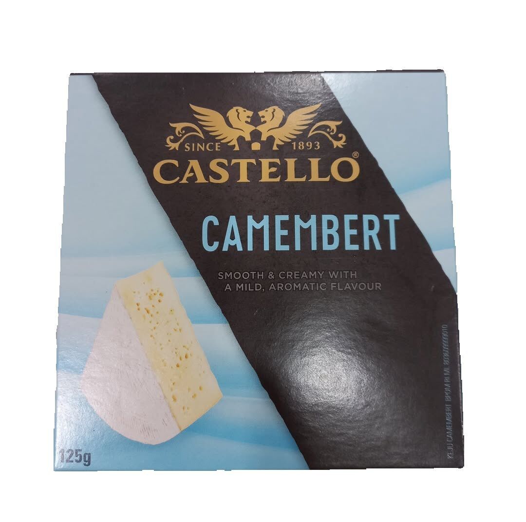 Phô mai Castello® Camembert Cheese 125g. Best before : 01/2027. (Instant Delivery-Giao hàng hỏa tốc )