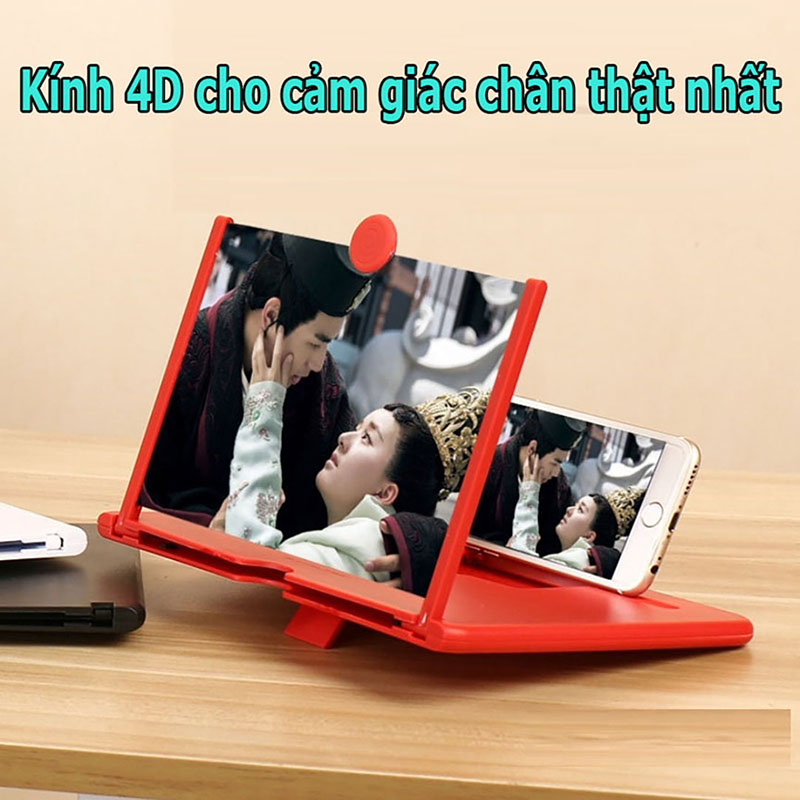 Kính phóng to màn hình điện thoại - Dụng cụ phóng đại màn hình điện thoại - dùng cho tất cả điện thoại [KÍNH 4D]