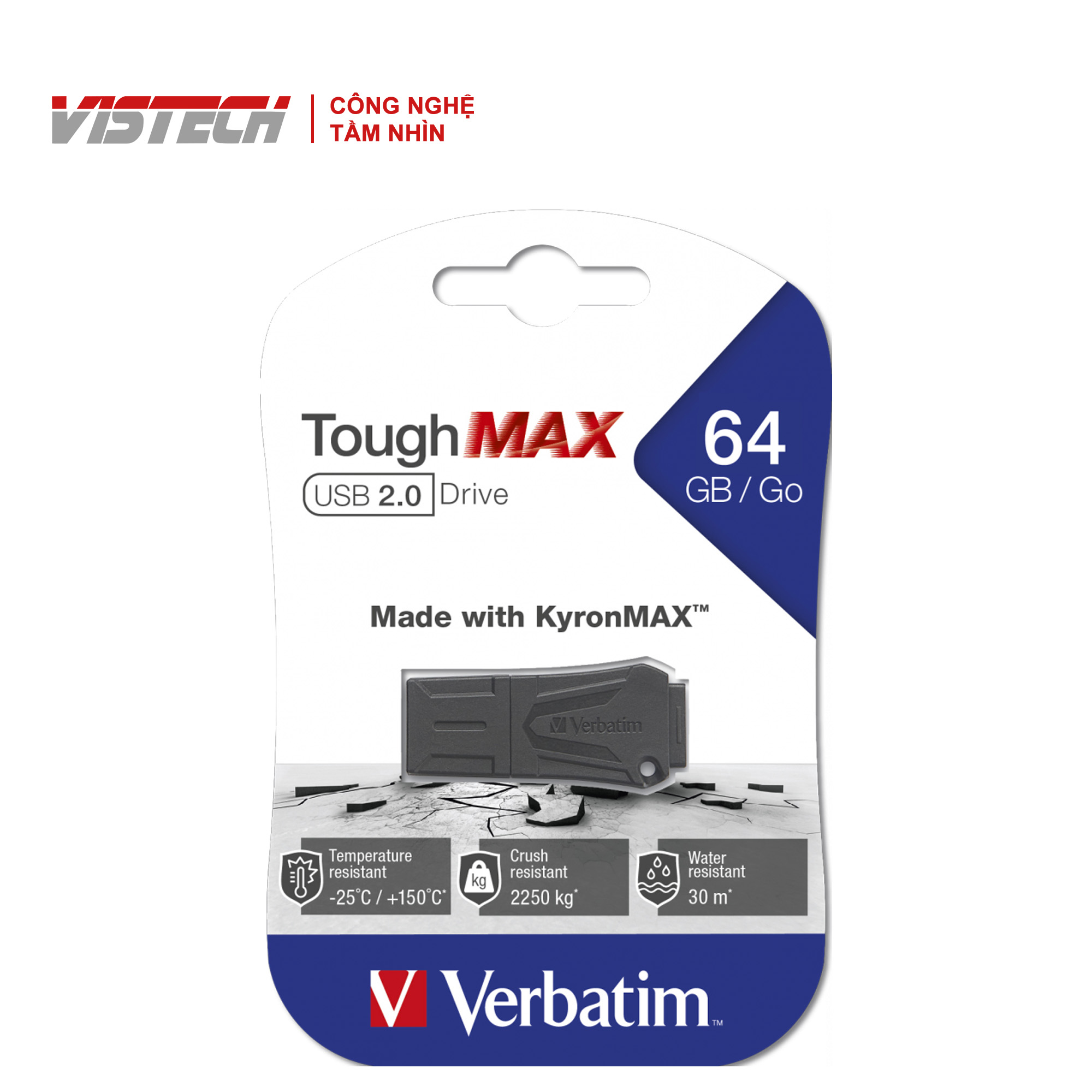 Usb verbatim toughmax usb 2.0 64 gb