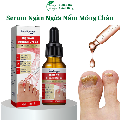 Tinh chất cải thiện móng chân mọc ngược, khử mùi khử khuẩn, làm trắng sạch móng chân 10ml