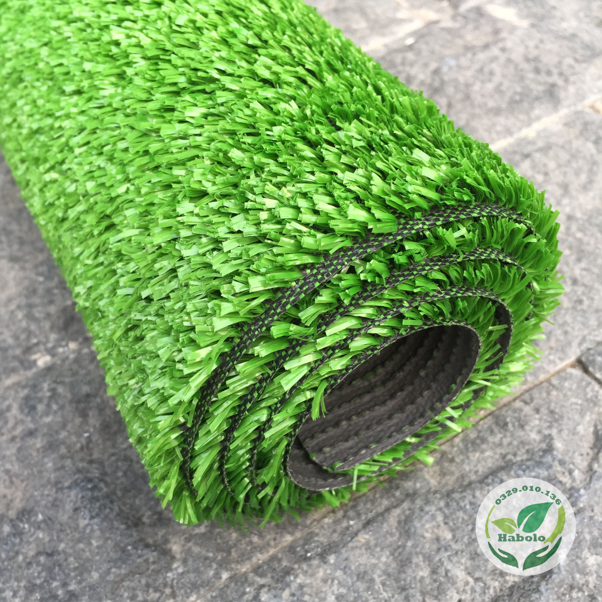 Thảm cỏ nhân tạo sợi cao 1cm kích thước 1m x 1.5m.