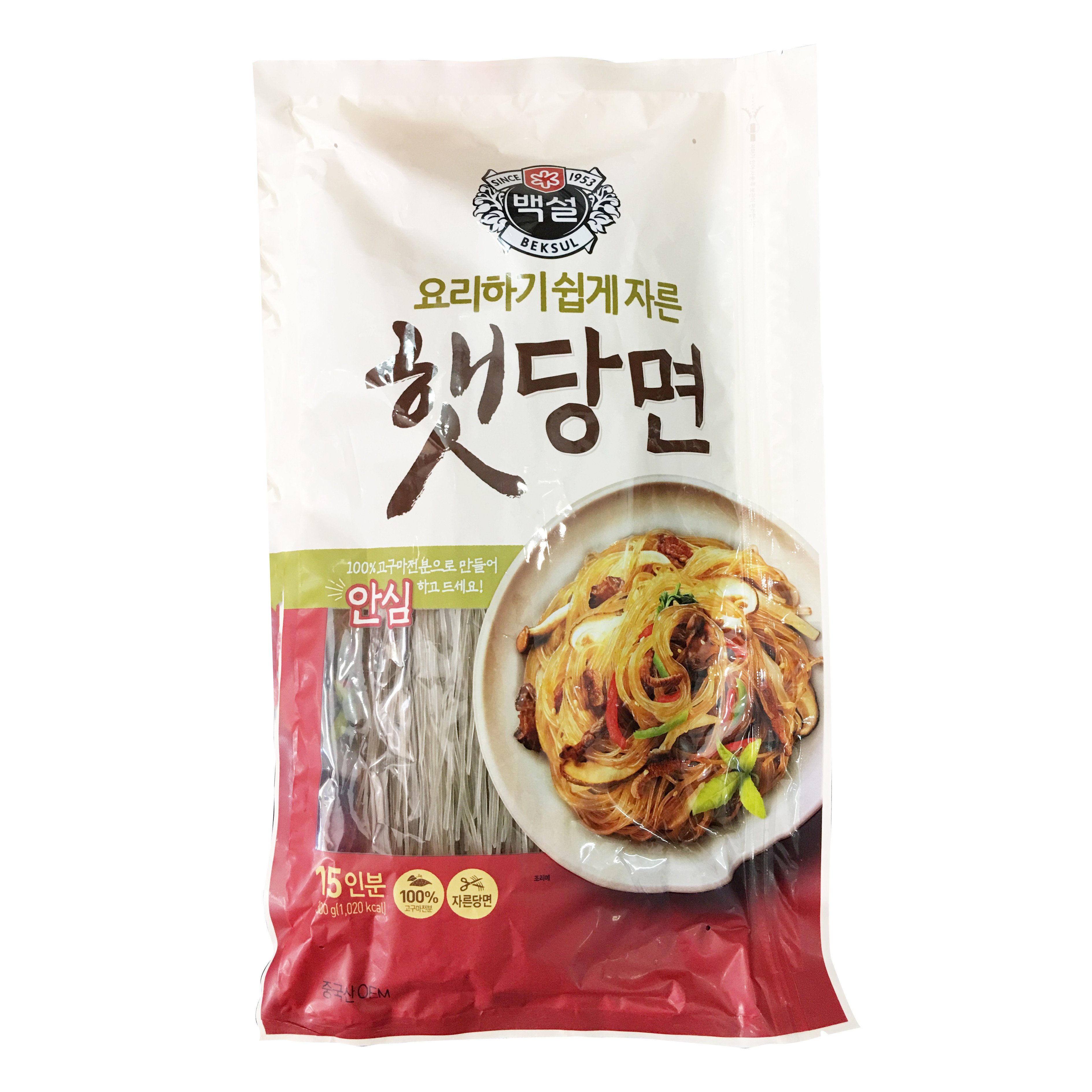 [HCM]Miến khô Beksul Hàn Quốc 1kg